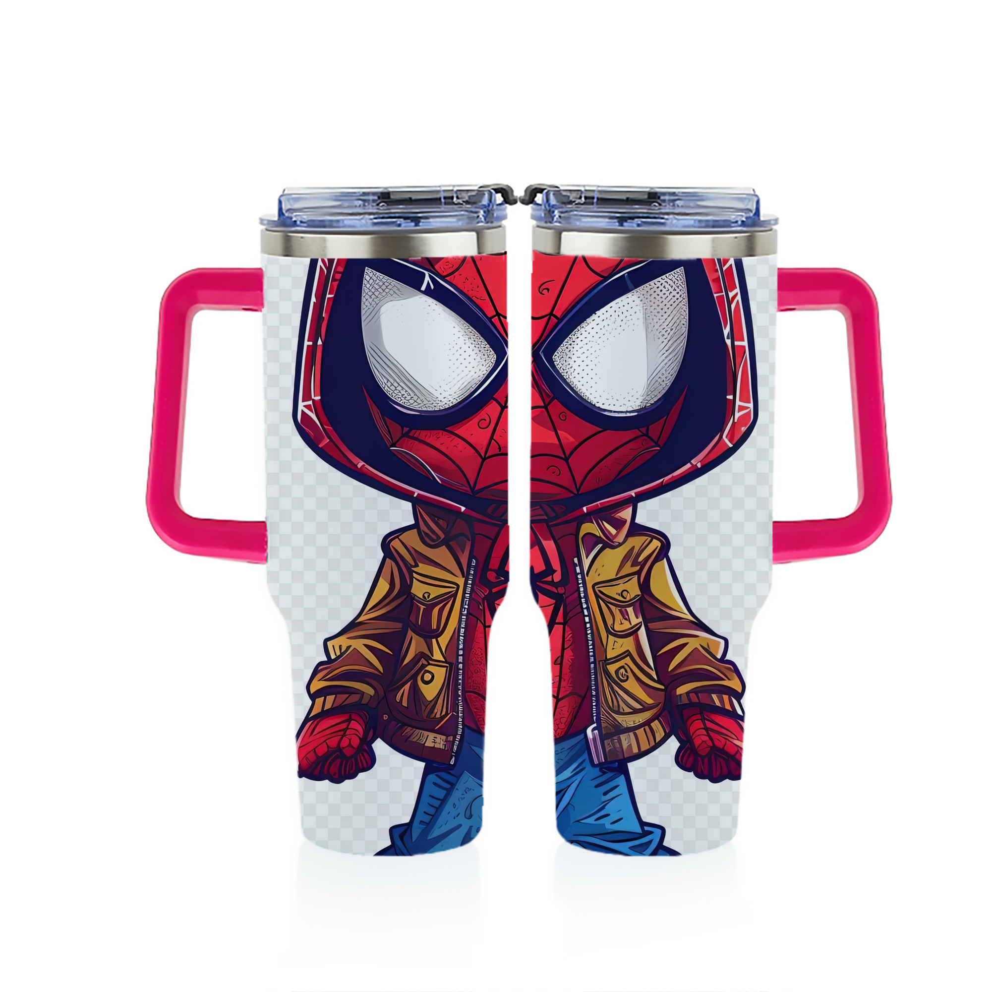 （画像用） Spider Man スパイダーマン 1200ｍLフルプリント車用タンブラー